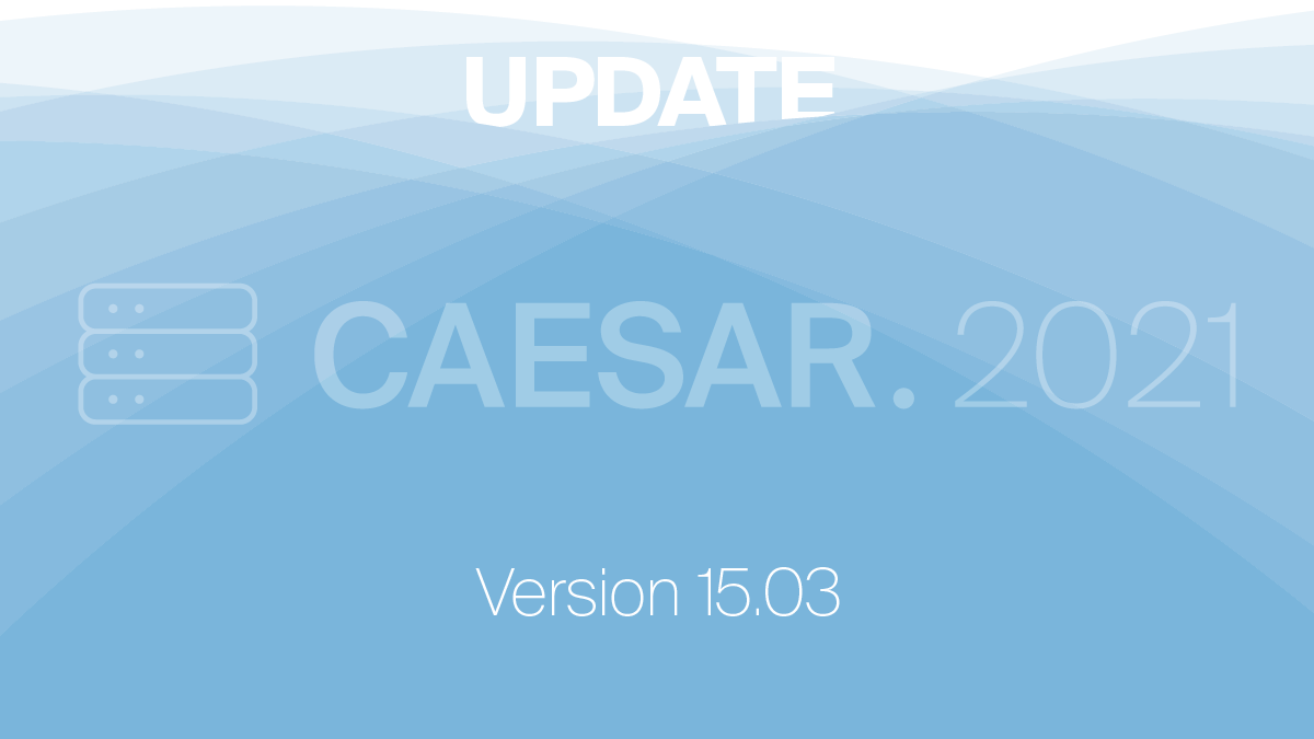 Update-CAESAR2021-Version15.03