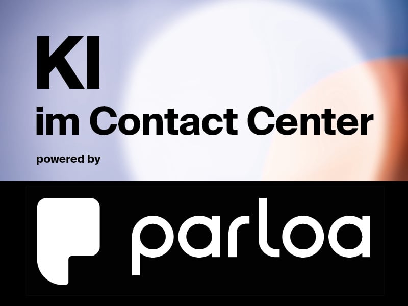KI im CAESAR Contact Center - powered by Parloa